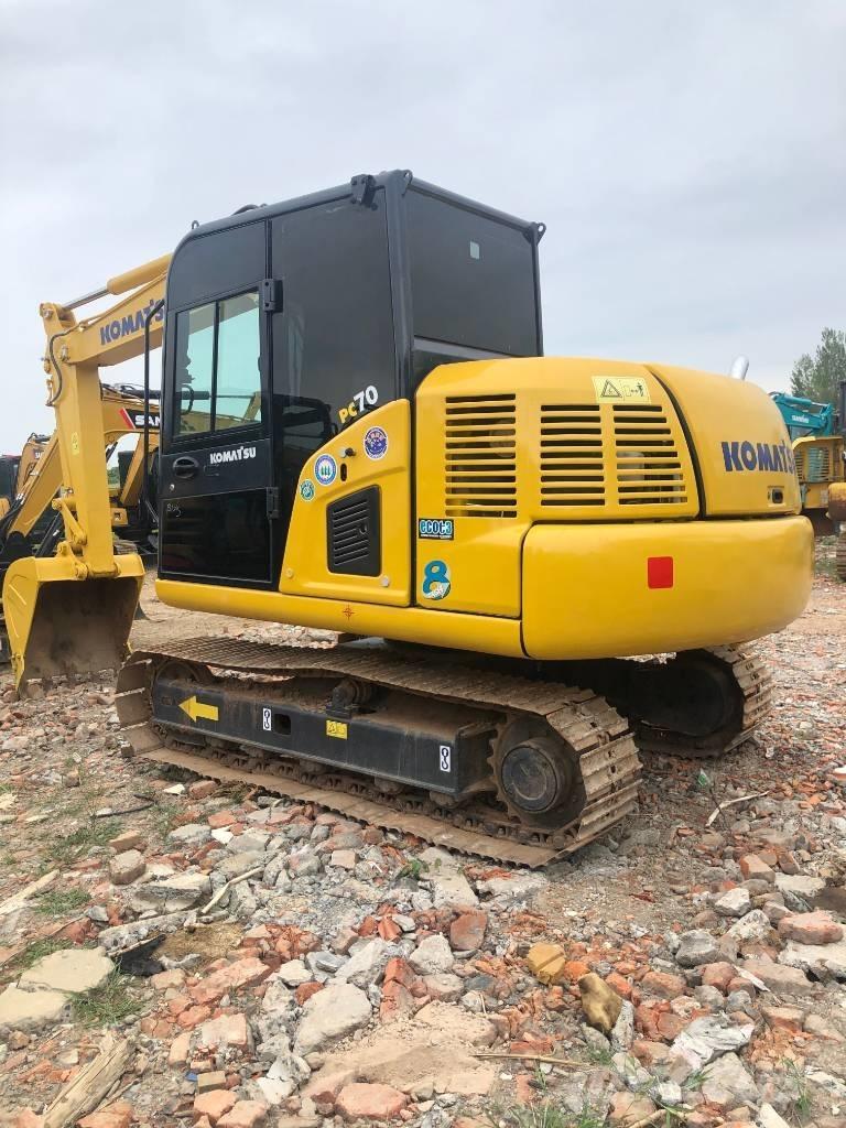 Komatsu PC 70-8 Kāpurķēžu ekskavatori
