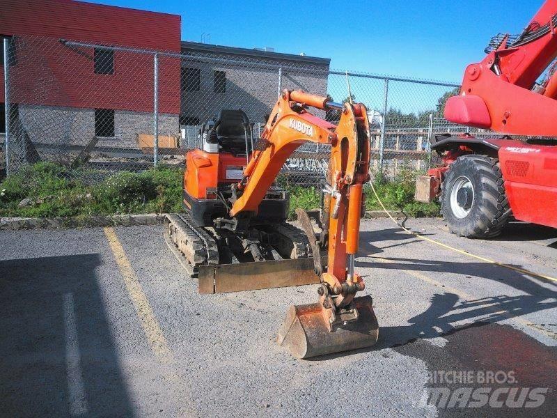 Kubota U 17 Mini ekskavatori < 7 t