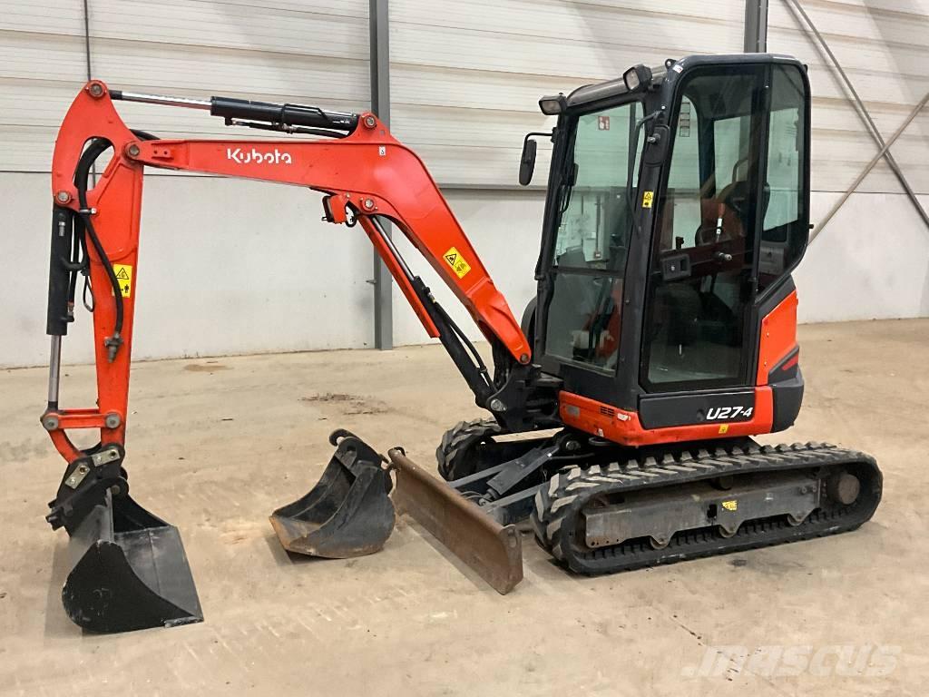 Kubota U 27-4 Mini ekskavatori < 7 t