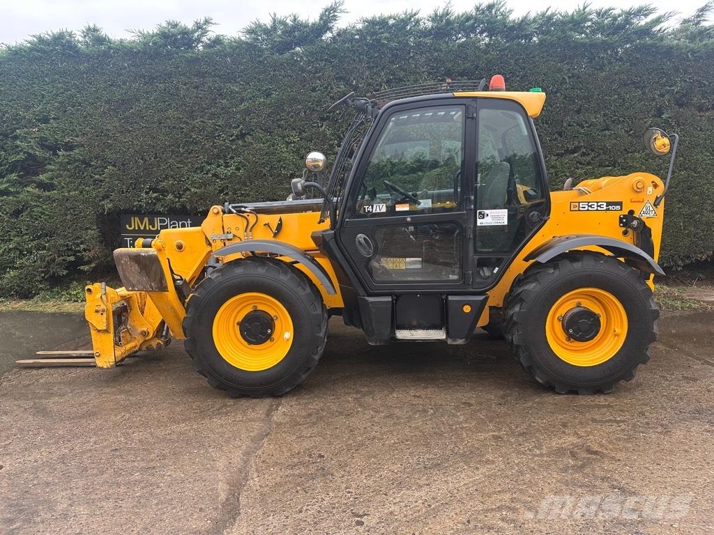 JCB 533-105 Teleskopiskie manipulatori