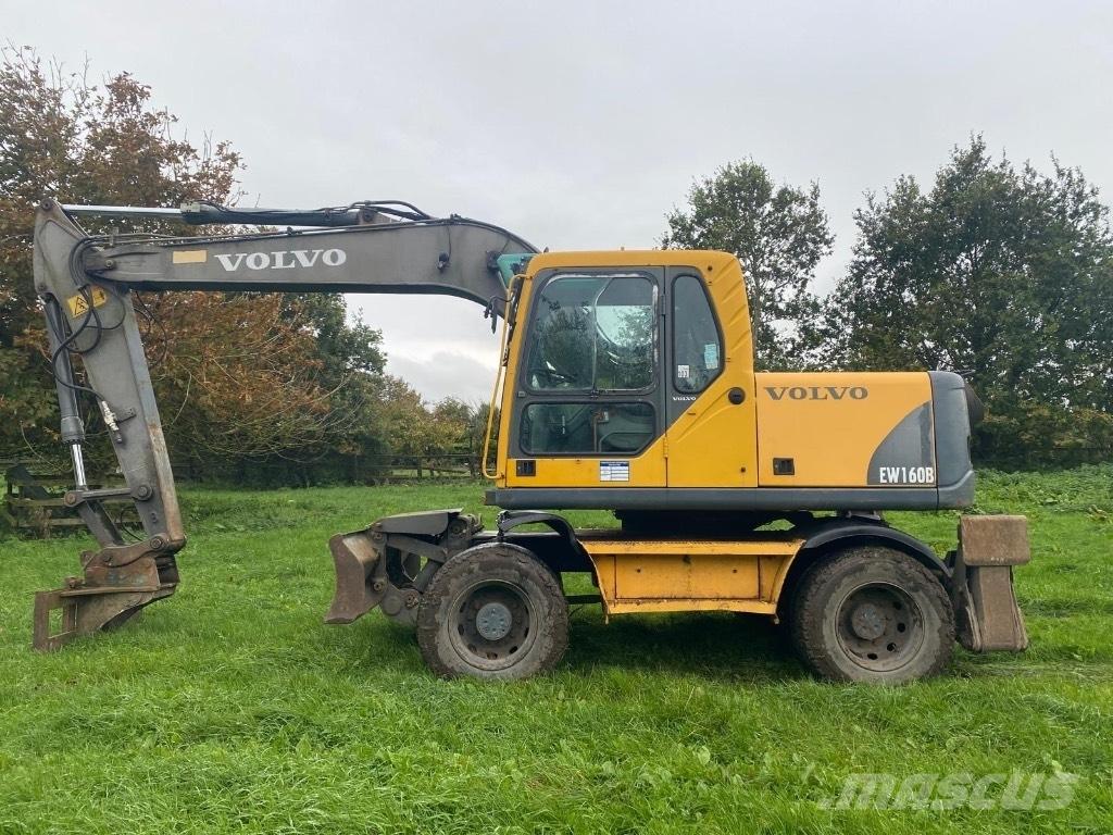 Volvo EW 160 B Ekskavatori uz riteņiem