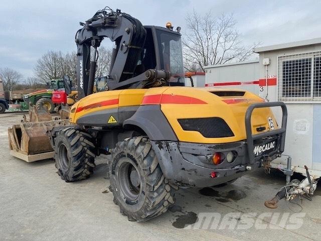 Mecalac 12 M TX Ekskavatori uz riteņiem