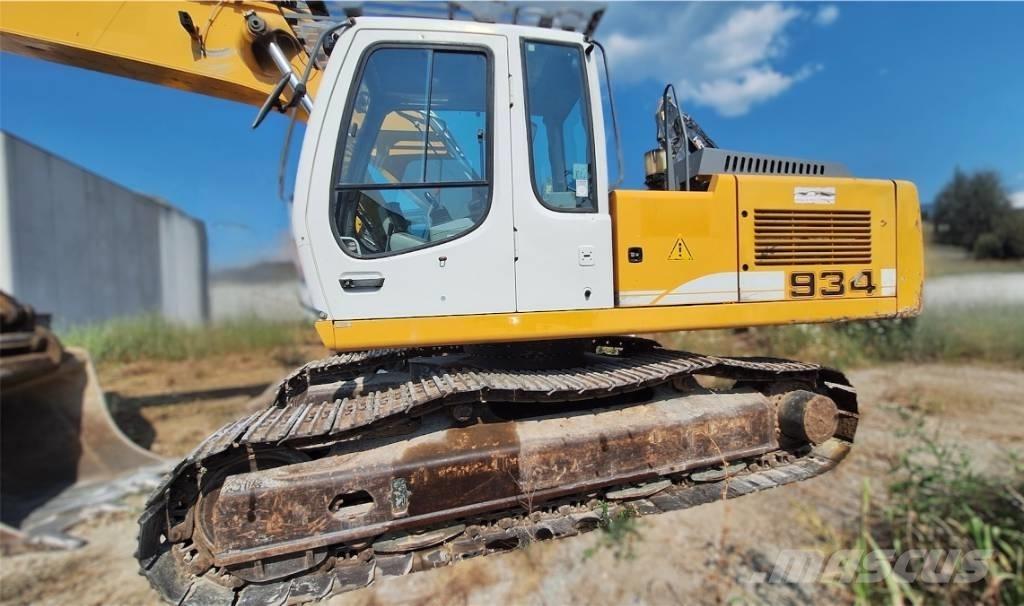 Liebherr R934C HDC Kāpurķēžu ekskavatori
