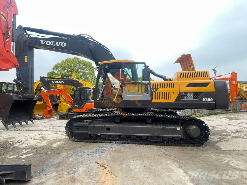 Volvo EC 480DL Kāpurķēžu ekskavatori