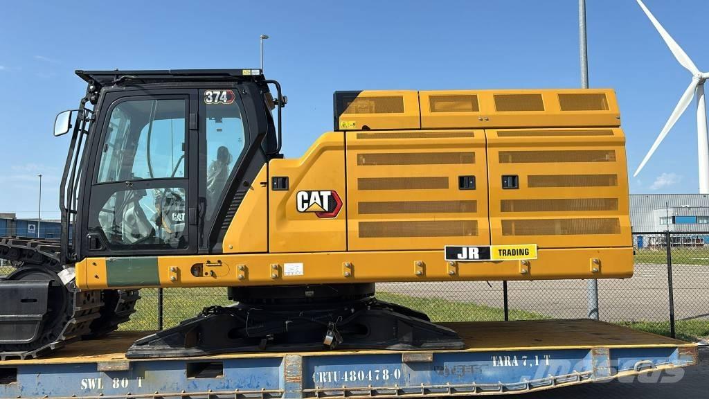 CAT 374 Kāpurķēžu ekskavatori