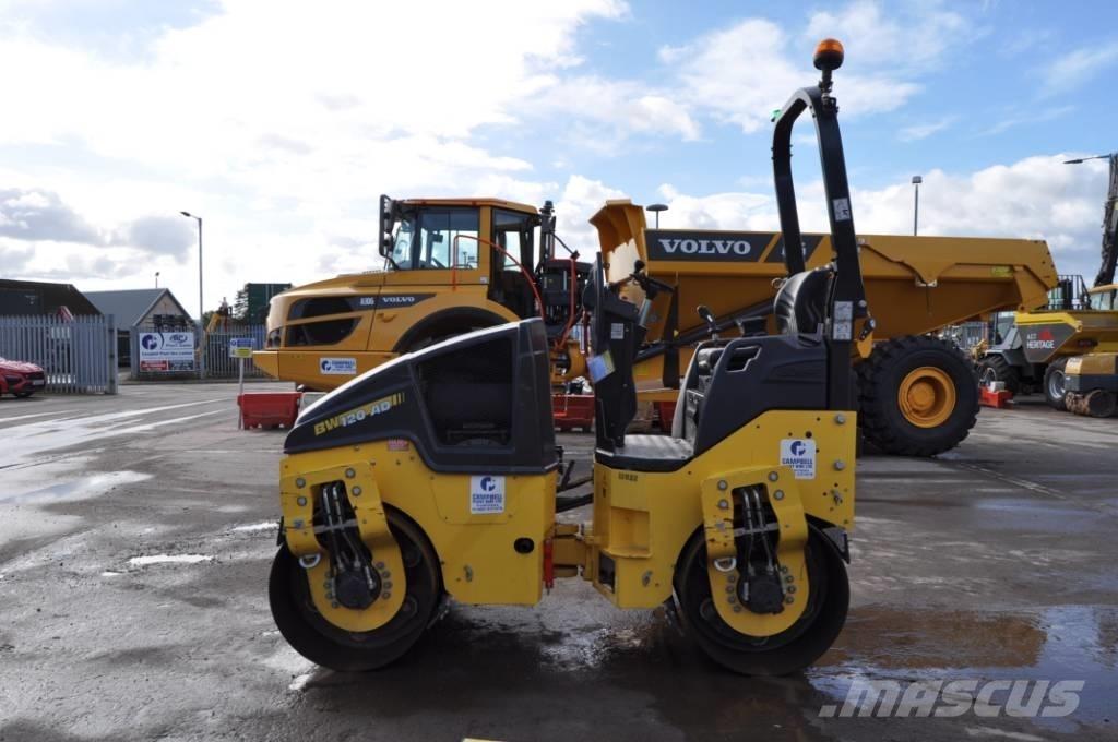 Bomag BW 120 AD-5 Divvalču grunts veltņi