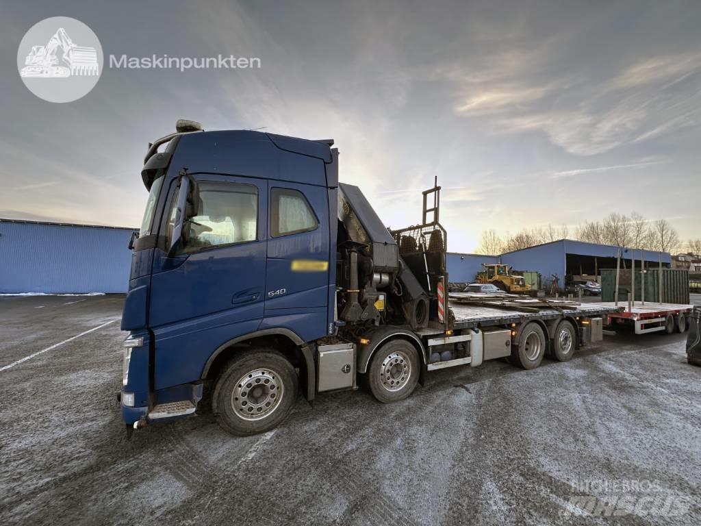 Volvo FH 540 Smagās mašīnas ar celtni