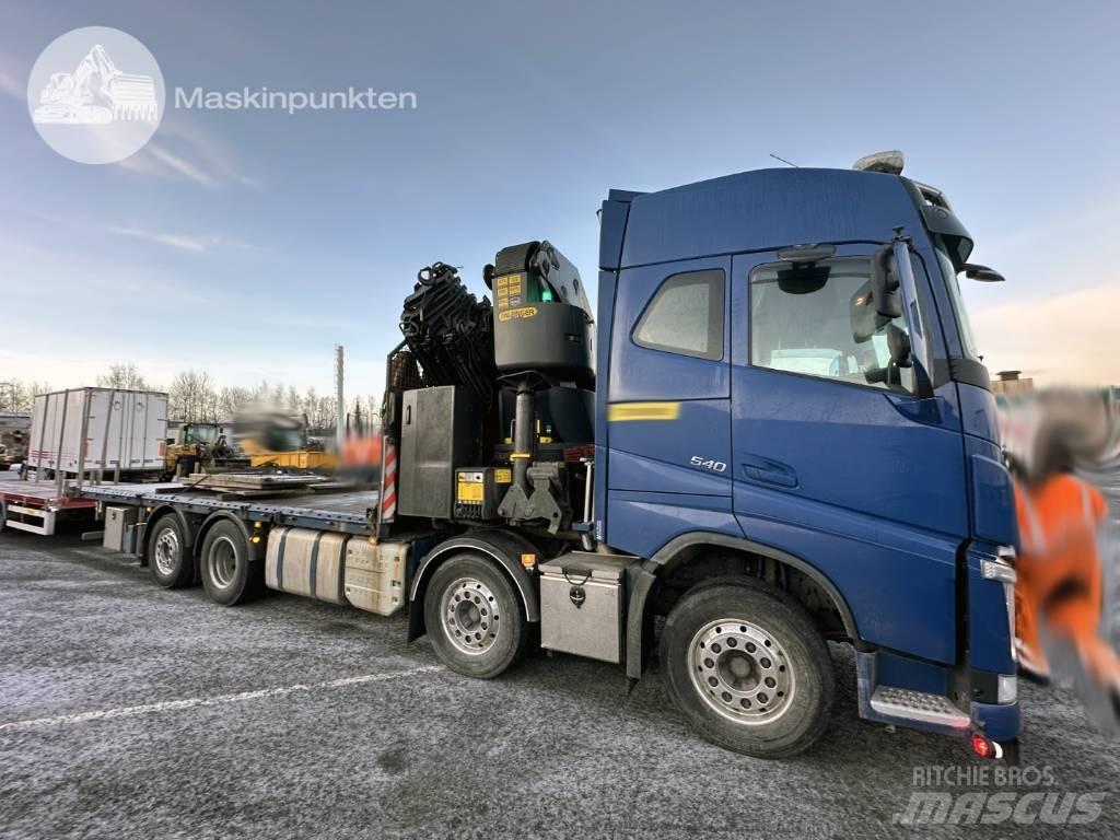 Volvo FH 540 Smagās mašīnas ar celtni