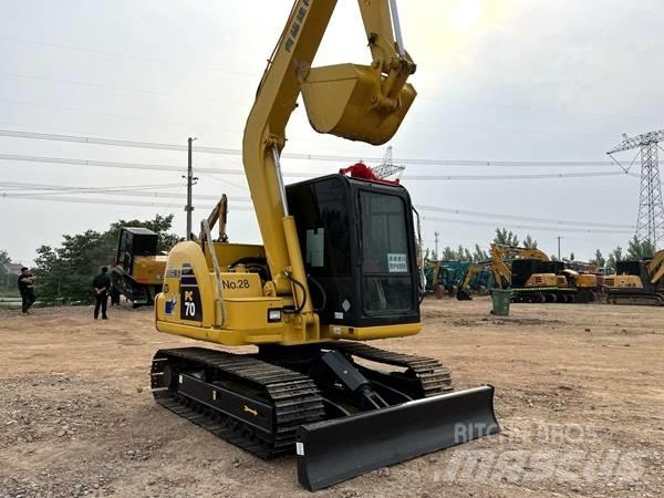 Komatsu PC 70 Kāpurķēžu ekskavatori