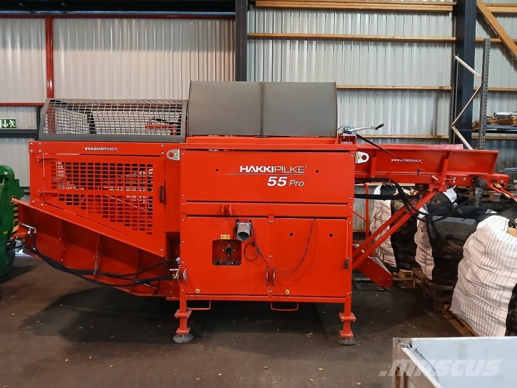 Hakki Pilke 55 Pro Koka šķēlēji, frēzes, šķeldotāji