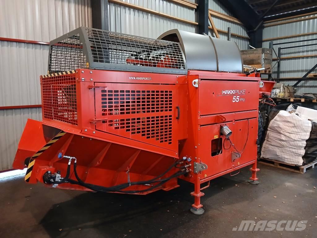 Hakki Pilke 55 Pro Koka šķēlēji, frēzes, šķeldotāji