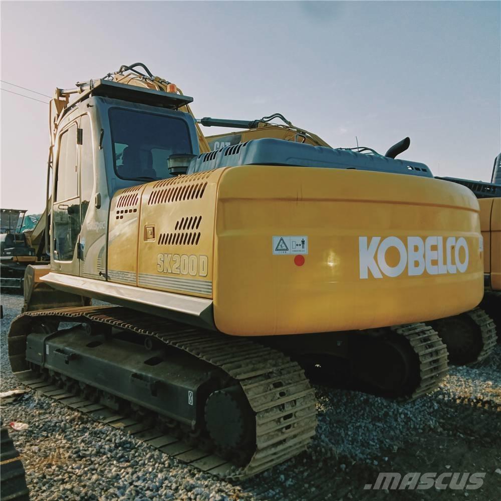 Kobelco SK200-8 Kāpurķēžu ekskavatori