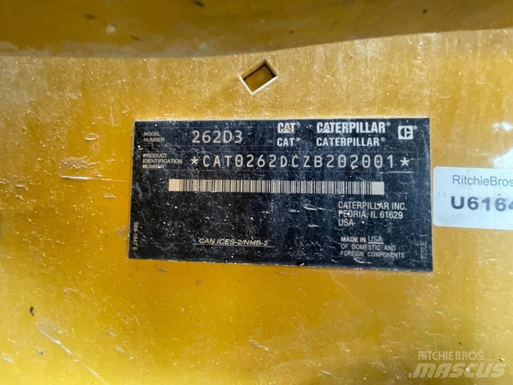 CAT 262 D3 Lietoti riteņu kompaktiekrāvēji