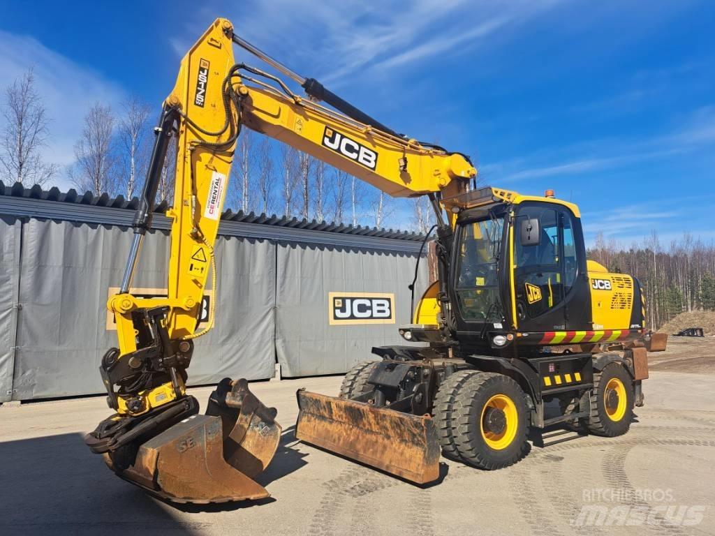 JCB JS175W TAB Ekskavatori uz riteņiem