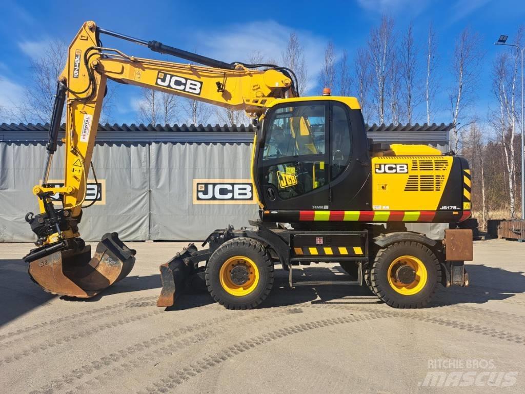 JCB JS175W TAB Ekskavatori uz riteņiem