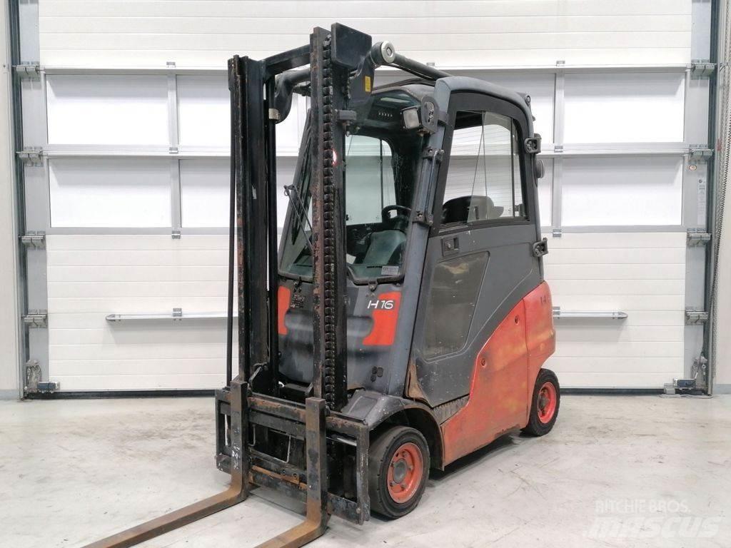 Linde H16D-01 Tehnika ar dīzeļa dzinēju