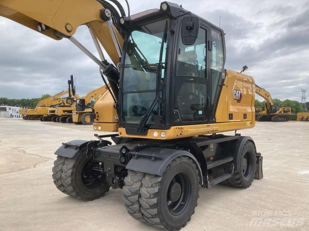 CAT M314 Ekskavatori uz riteņiem