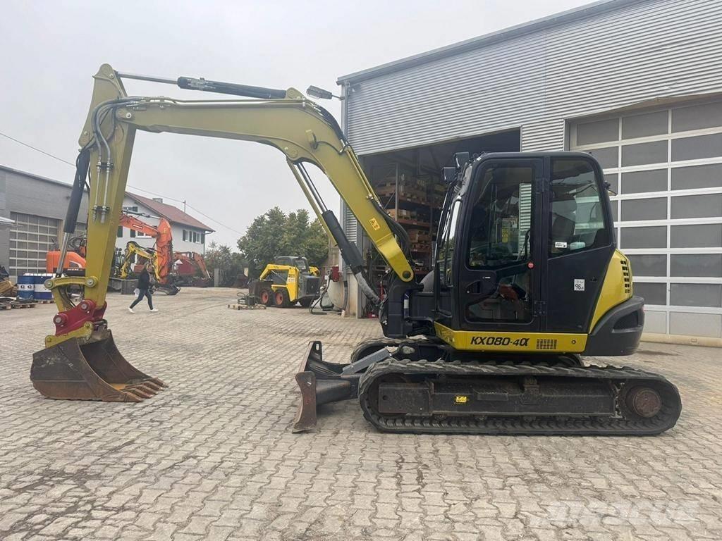 Kubota KX080-4@ Vidēja lieluma ekskavatori 7 t - 12 t