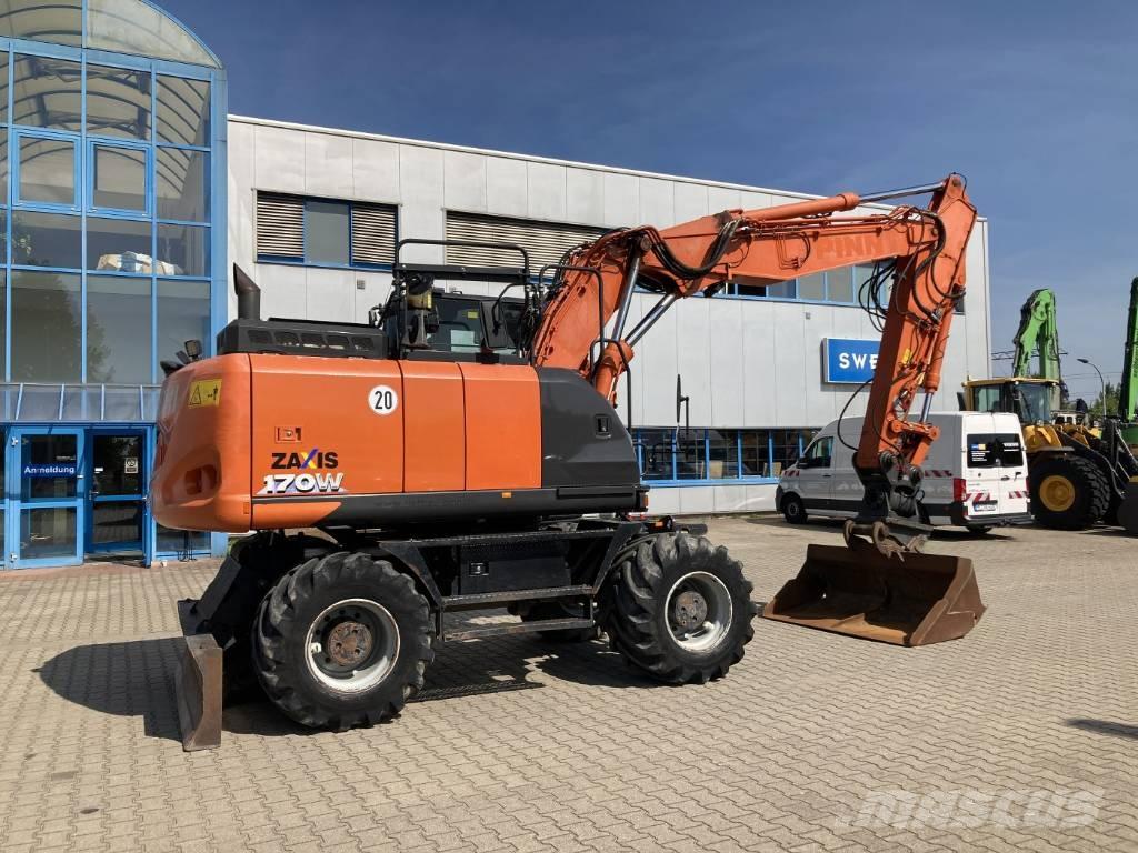 Hitachi ZX 170 W-6 Ekskavatori uz riteņiem
