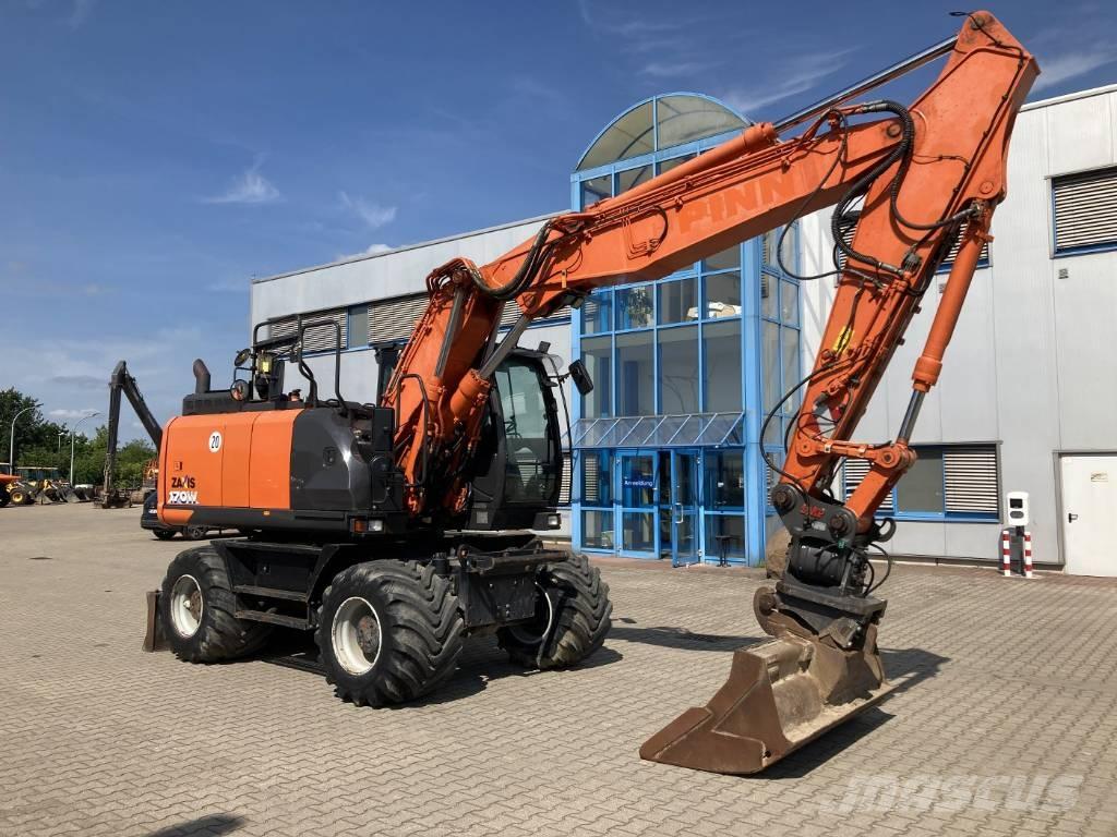 Hitachi ZX 170 W-6 Ekskavatori uz riteņiem