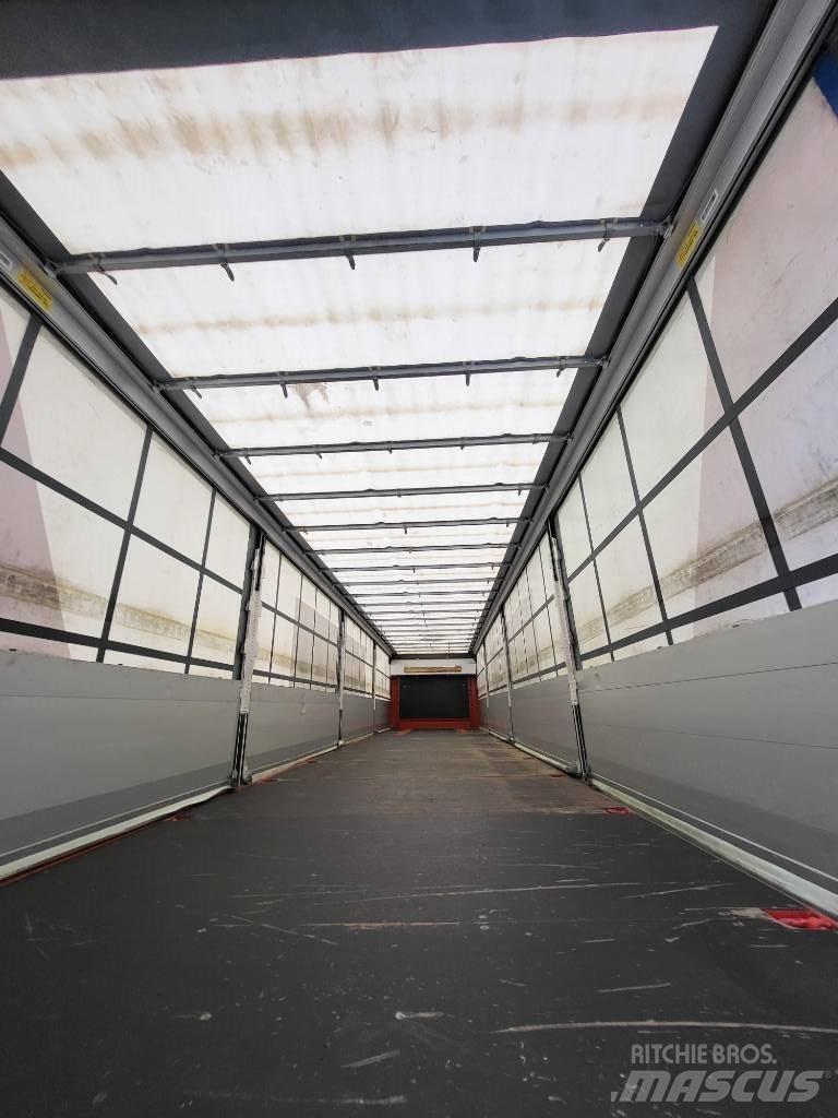 Krone Curtain Low Tents puspiekabes