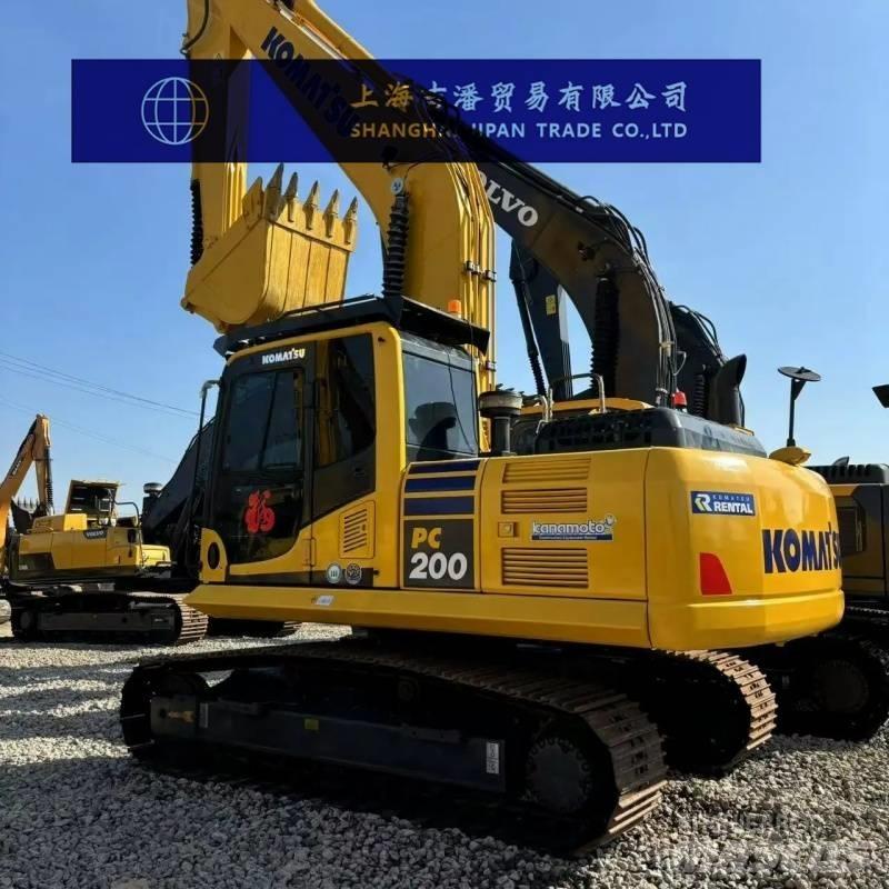 Komatsu PC 200 Kāpurķēžu ekskavatori