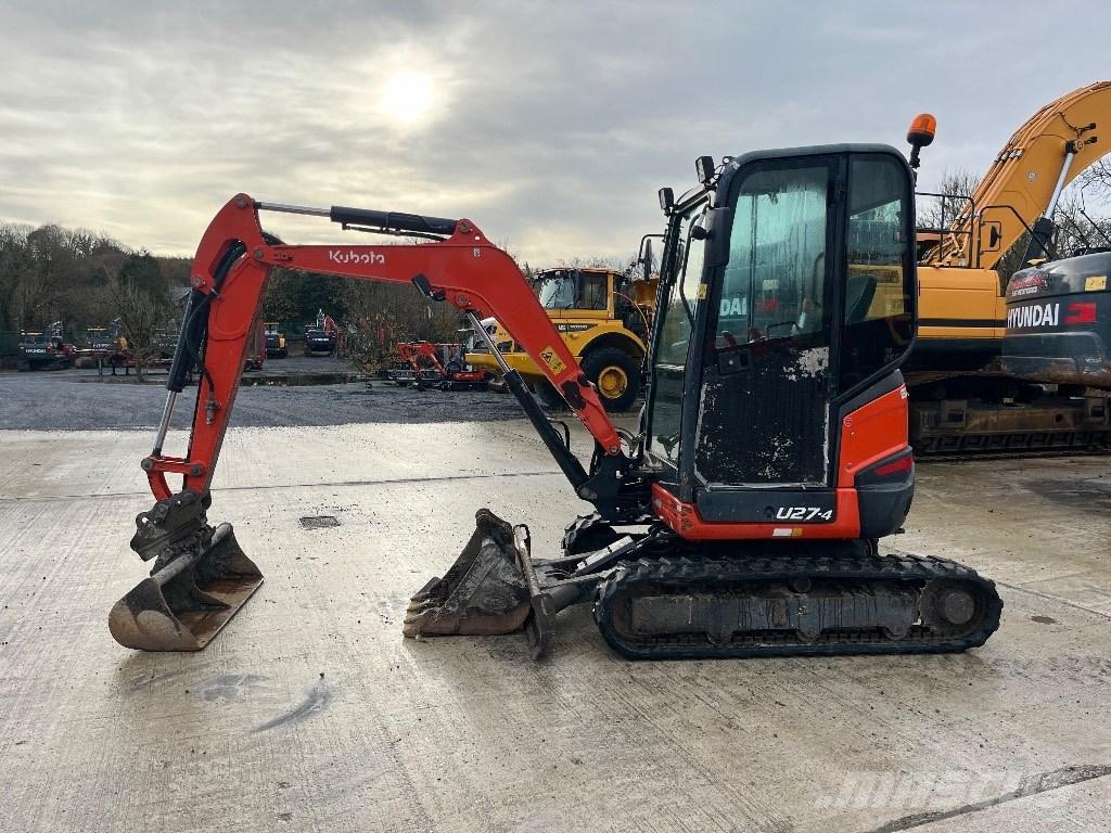 Kubota U 27-4 Mini ekskavatori < 7 t