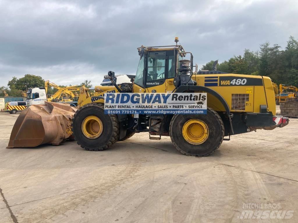 Komatsu wa480-8 Iekrāvēji uz riteņiem