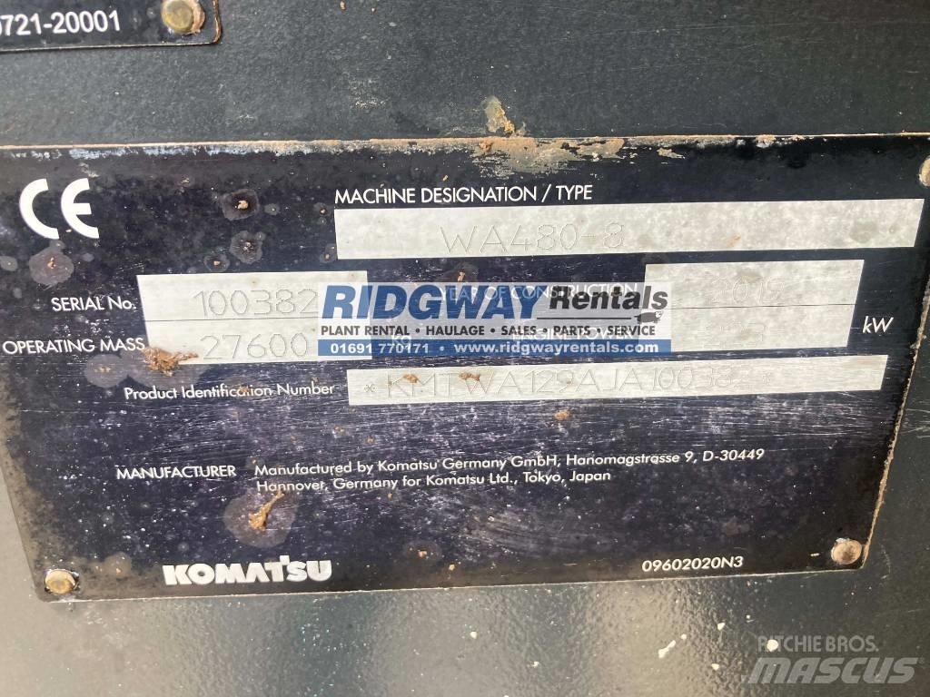 Komatsu wa480-8 Iekrāvēji uz riteņiem