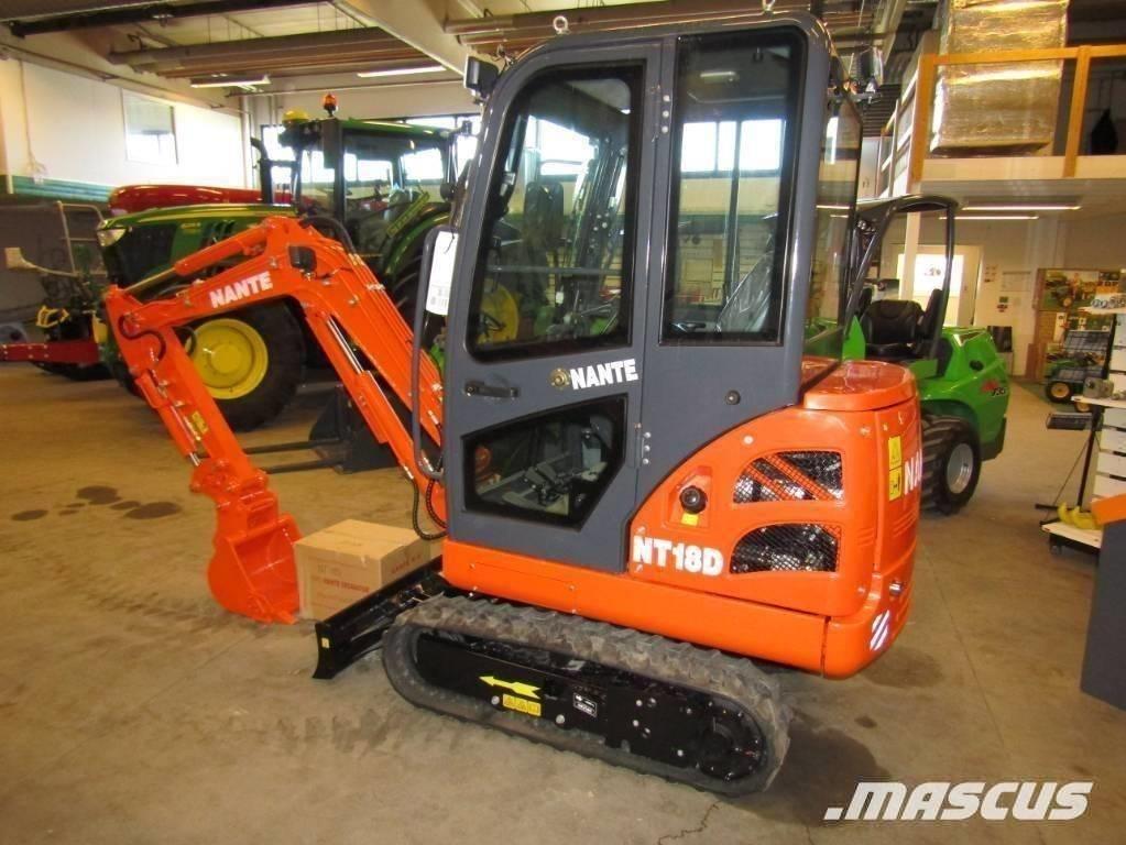 Nante NT 18 D Mini ekskavatori < 7 t