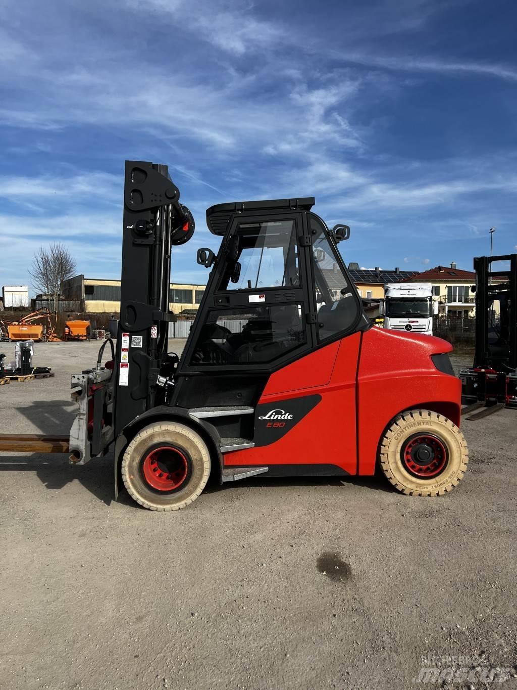 Linde E80/900 Elektriskie iekrāvēji