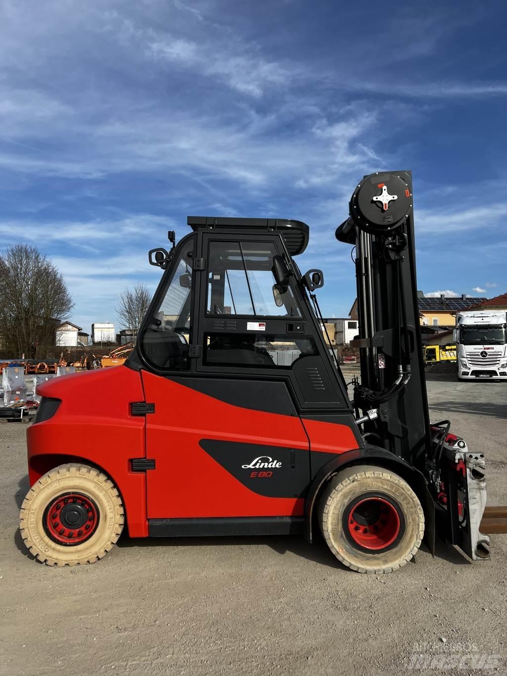 Linde E80/900 Elektriskie iekrāvēji