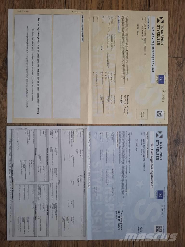 Volvo FM 460 Pašizgāzējs