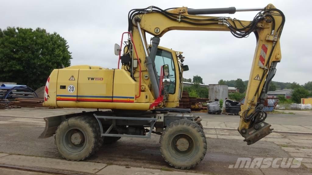 Terex TW 150 Ekskavatori uz riteņiem