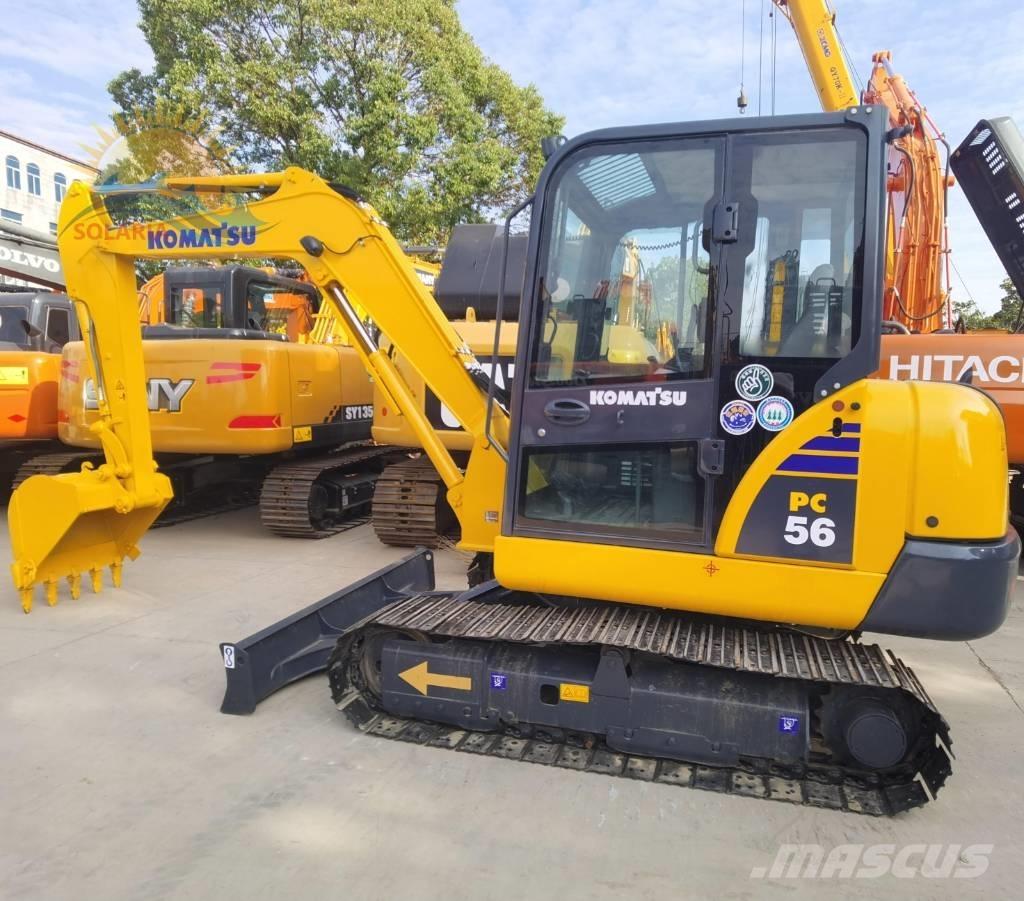 Komatsu PC 56-7 Kāpurķēžu ekskavatori