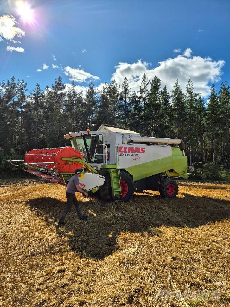 CLAAS Lexion 430 Ražas novākšanas kombaini