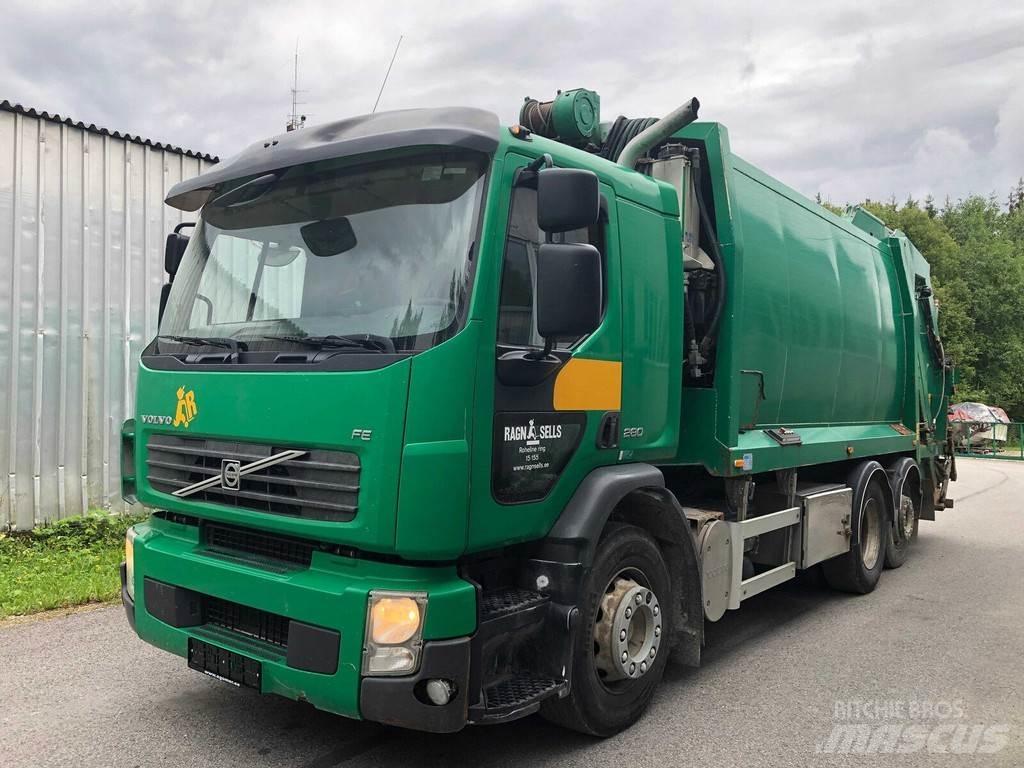 Volvo FE 280 6X2 Atkritumu izvešanas transports