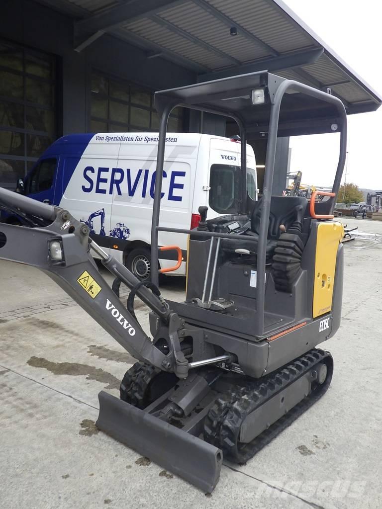 Volvo EC 15 C Mini ekskavatori < 7 t