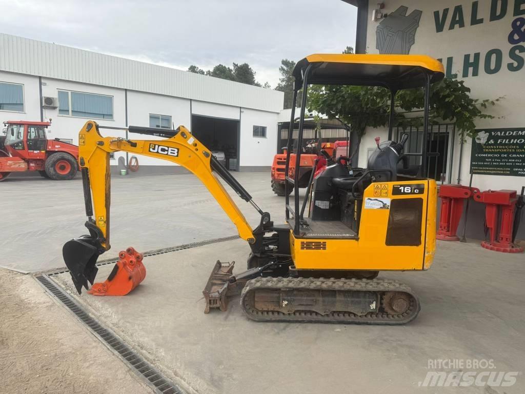 JCB 16 C-1, 904h Mini ekskavatori < 7 t