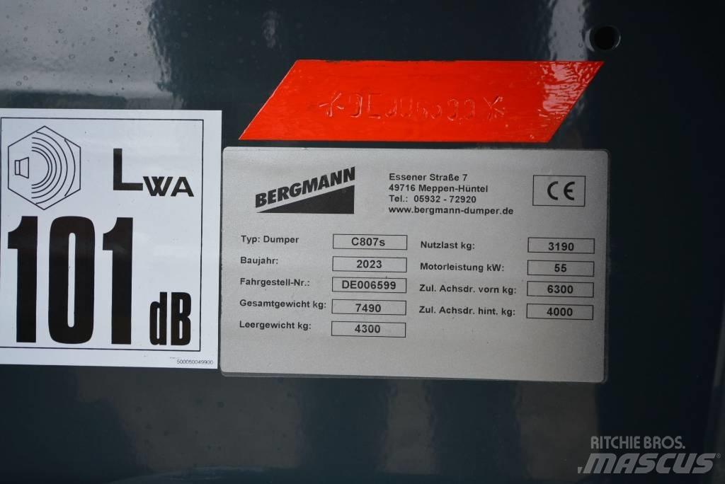 Bergmann C 807 s Artikulētie pašizgāzēji