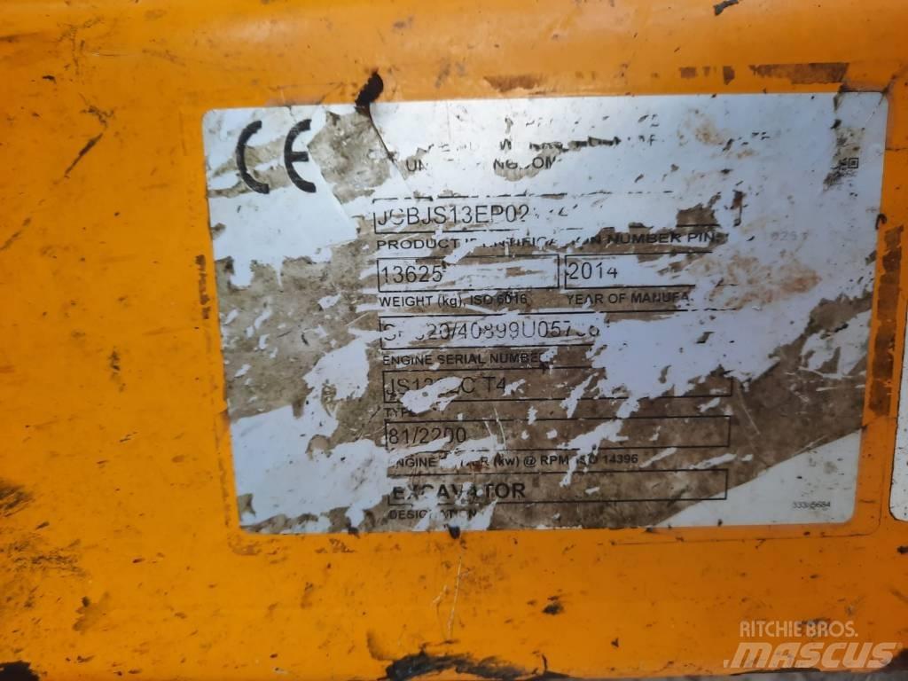 JCB JS 130 LC Kāpurķēžu ekskavatori