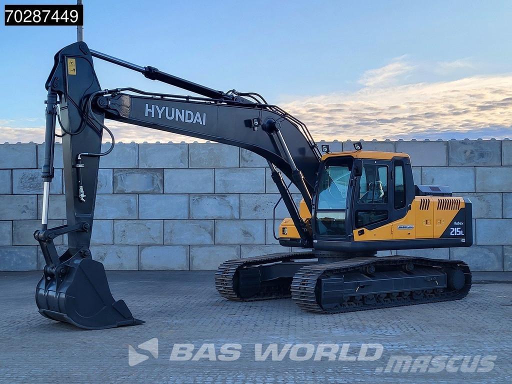 Hyundai R215 L Kāpurķēžu ekskavatori