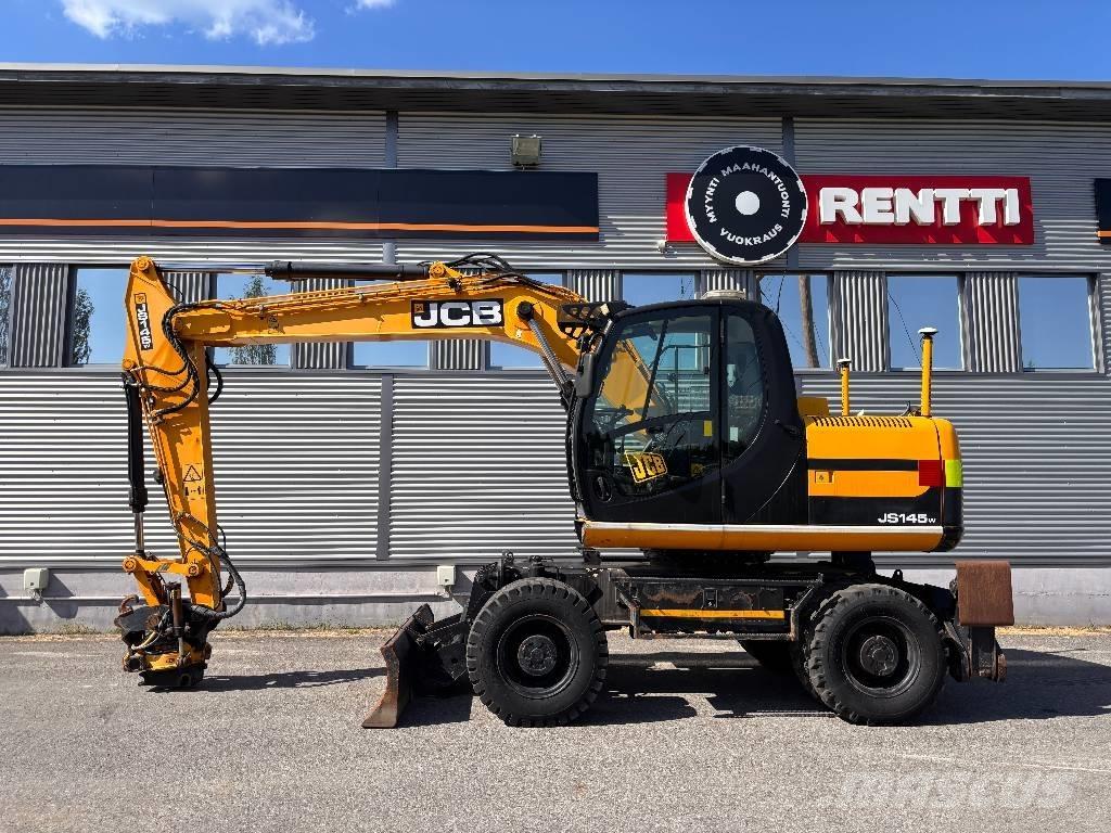 JCB JS 145 W Ekskavatori uz riteņiem