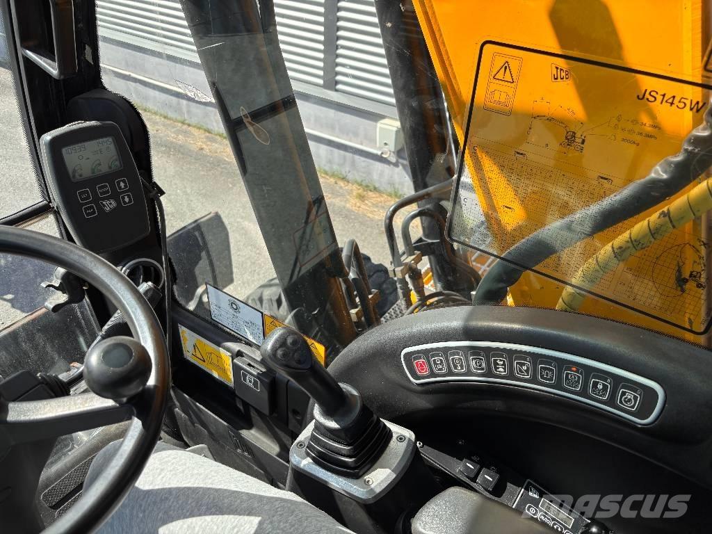 JCB JS 145 W Ekskavatori uz riteņiem