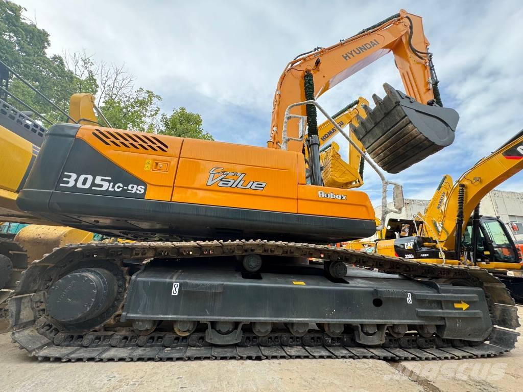 Hyundai 305 LC Kāpurķēžu ekskavatori