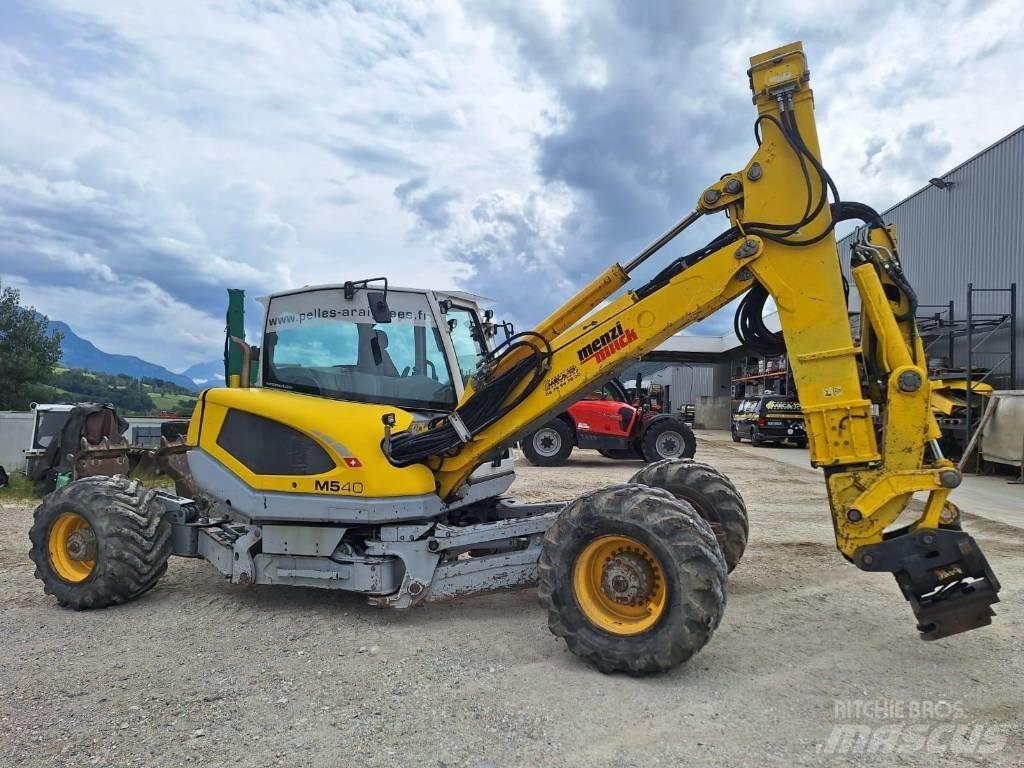 Menzi Muck M540 Īpašie ekskavatori