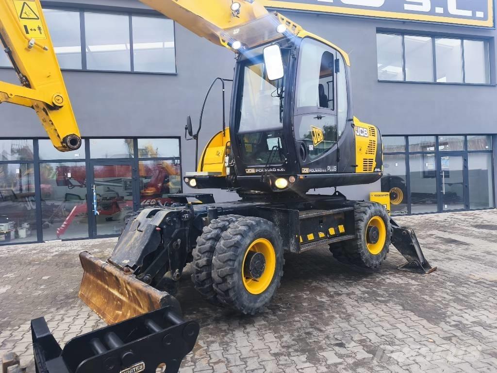 JCB JS 145 W Ekskavatori uz riteņiem