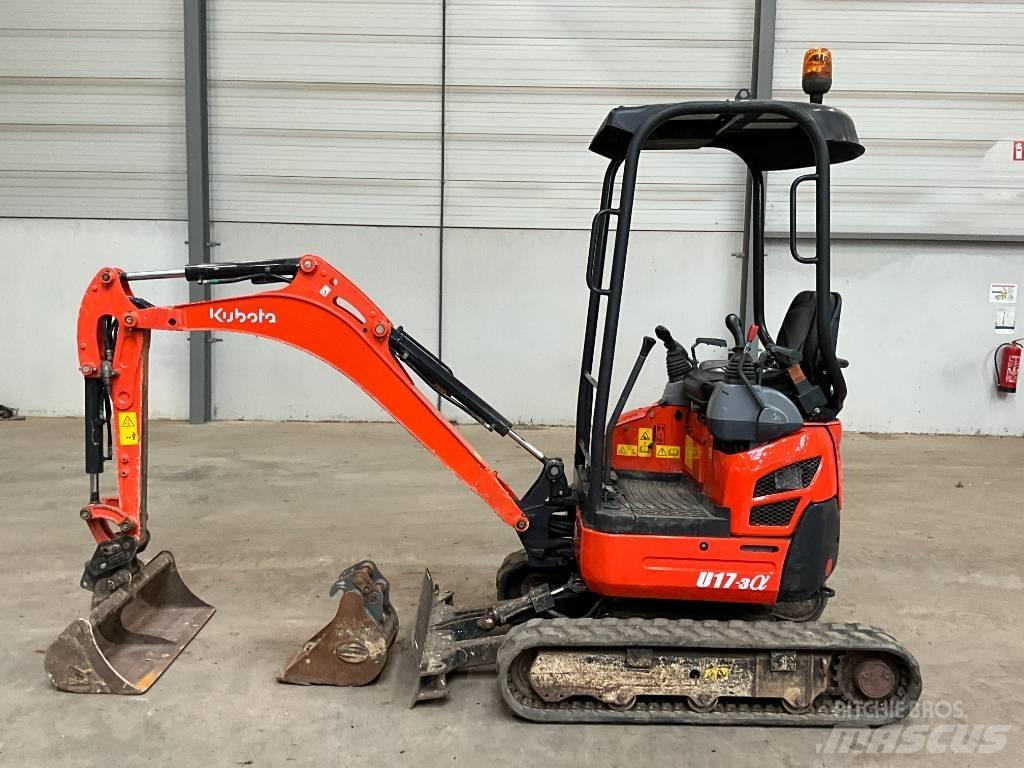 Kubota U 17-3 A Mini ekskavatori < 7 t