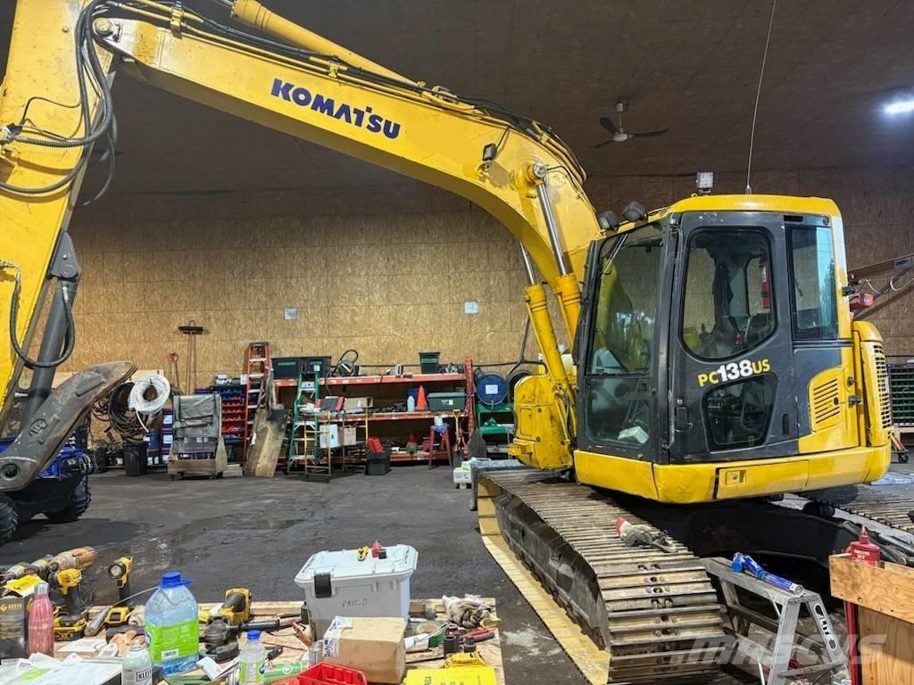 Komatsu PC 138 USLC Kāpurķēžu ekskavatori