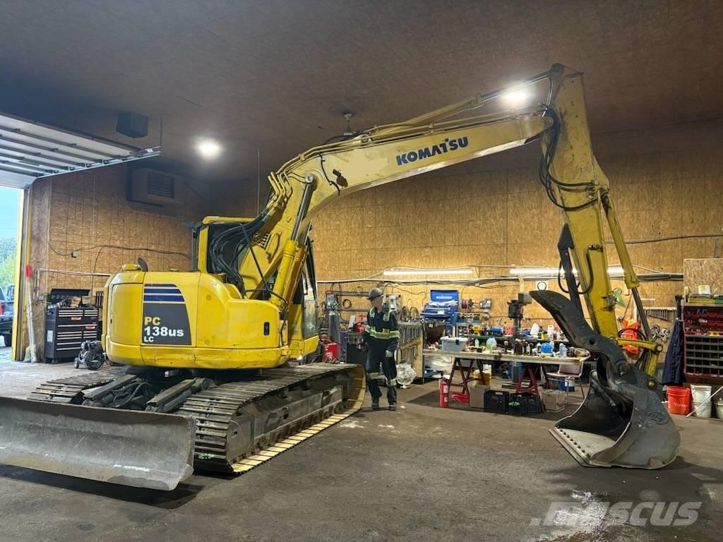Komatsu PC 138 USLC Kāpurķēžu ekskavatori
